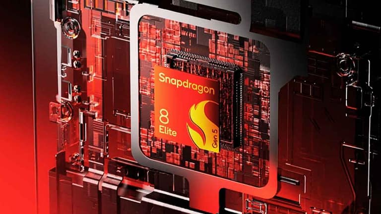 Snapdragon 8 Elite Gen 5 chip com IA.